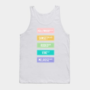 LA street signs Tank Top